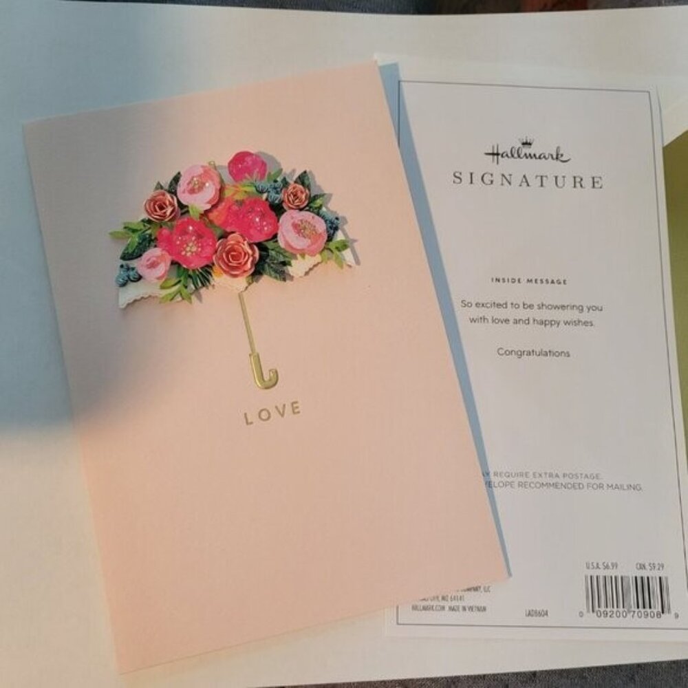 Assorted bundle ten Hallmark Wedding Birthday Baby cards